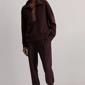 Varley Set: Keller Half-Zip Pullover & Slim Cuff Pant 25"
